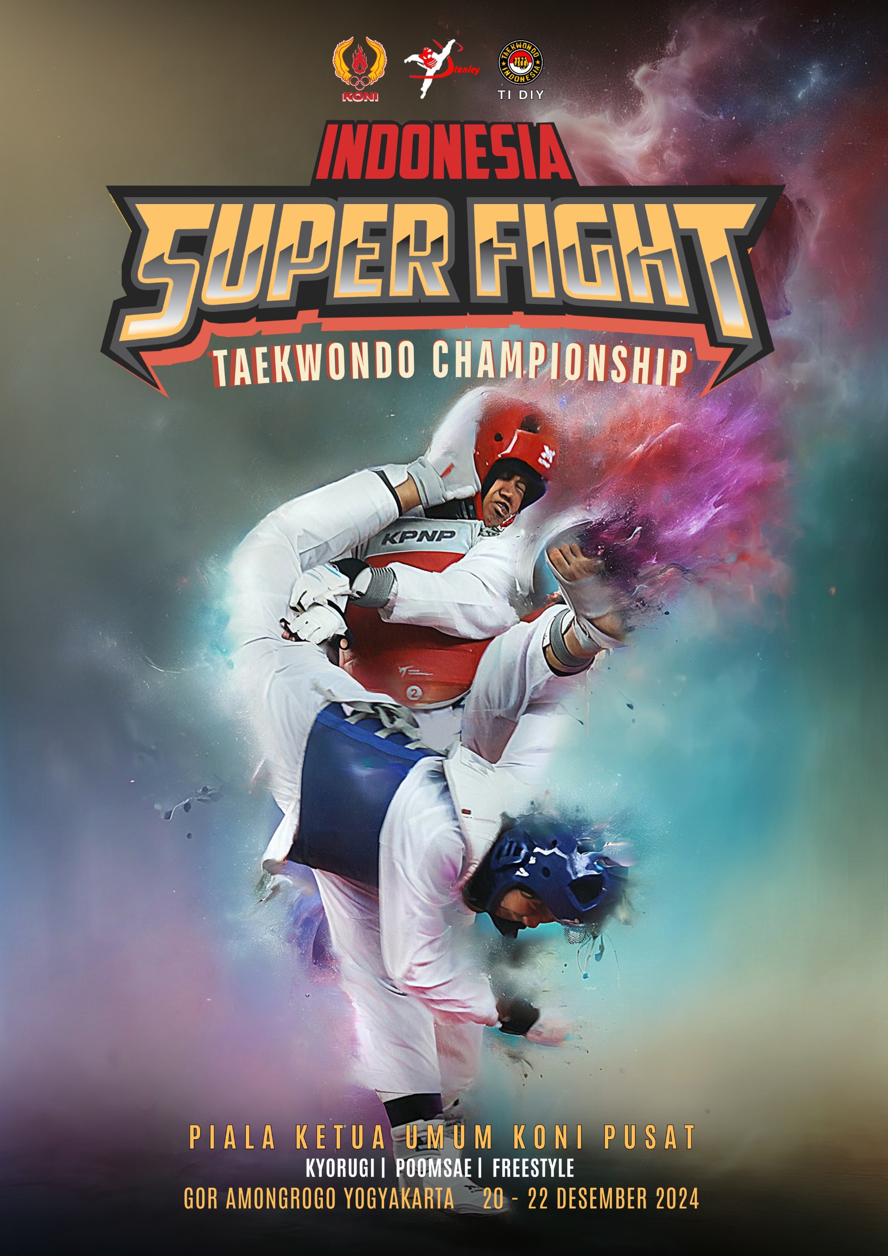 Kejuaraan Indonesia Super Fight Taekwondo Championship 2 Tahun 2024 Stanley Sport ti-greensport.com